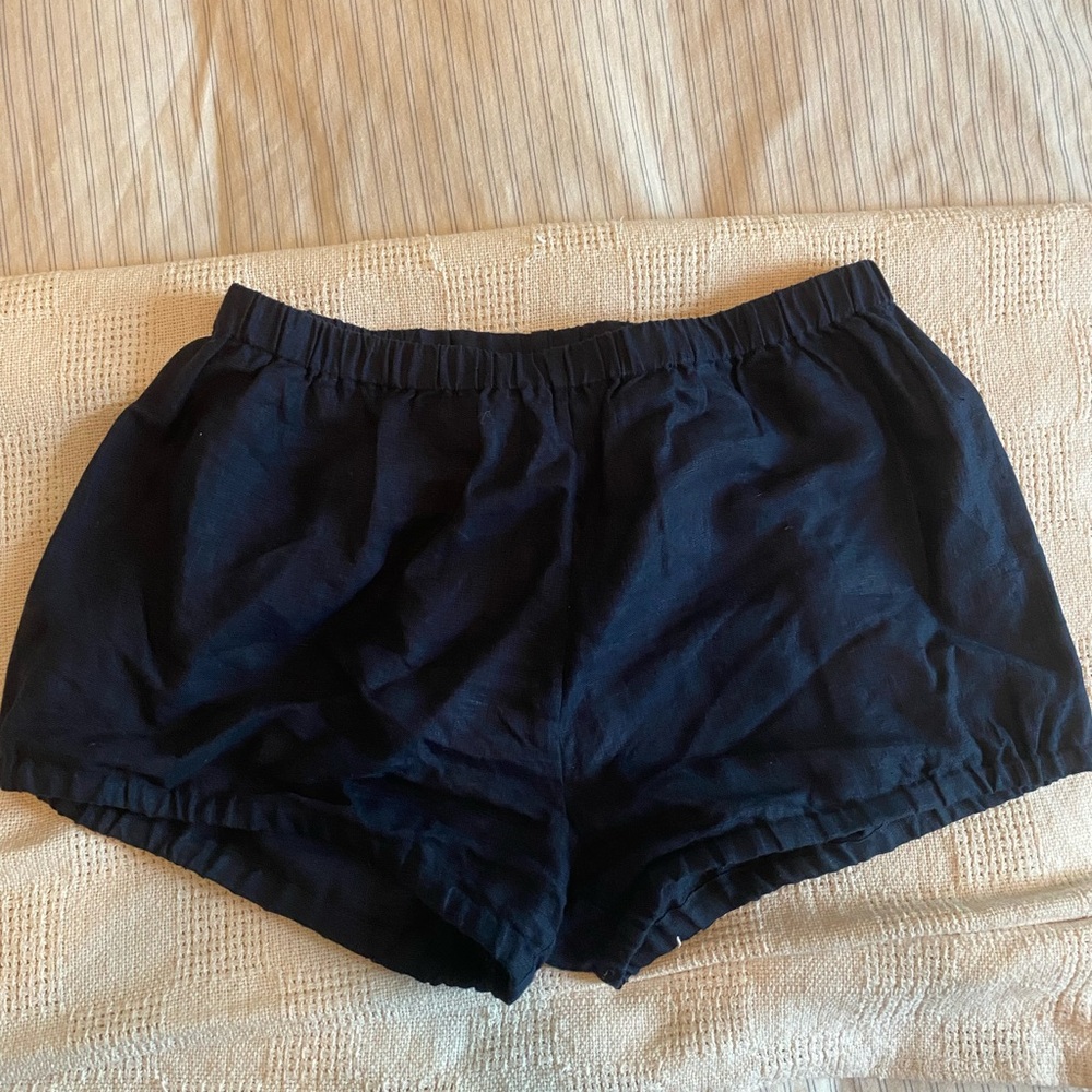 Suzie Kondi Hera Linen Bloomers - Navy